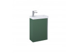 Set Závěsná skrinkaka z umywalką Elita Spring, 45cm, 1 dvierka, forest green matnéný