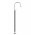 Umyvadlová batéria voľne stojaca Gessi Goccia, výška 118,8cm, White CN