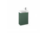 Set Závěsná skrinkaka z umywalką Elita Summer, 45cm, 1 dvierka, forest green matnéný