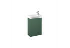 Set Závěsná skrinkaka z umywalką Elita Summer, 45cm, 1 dvierka, forest green matnéný