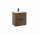 Set skrinka s umyvadlom Elita Street Plus, 50cm, 2 szuflady, orech lincoln