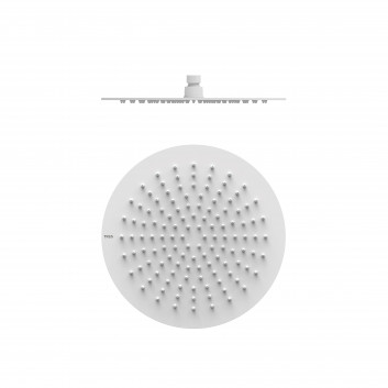 Horná sprcha Tres, okrúhla, 300mm, biela matný
