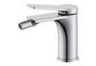Bidetová batéria Demm Shine, na postavení, výška 140mm, výtokové rameno 128mm, zátka klik-klak, chróm