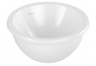 Zápustné umývadlo Villeroy & Boch Loop & Friends, 39cm, z prepadom, CeramicPlus, Weiss Alpin