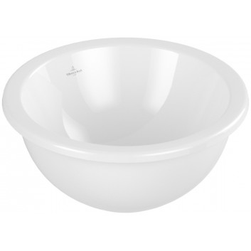 Zápustné umývadlo Villeroy & Boch Loop & Friends, 39cm, z prepadom, Weiss Alpin
