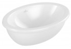 Zápustné umývadlo Villeroy & Boch Loop & Friends, 50,5x36cm, bez prepadu, CeramicPlus, Weiss Alpin