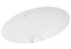Villeroy & Boch Loop & Friends Umývadlo pod dosku, 430 x 280 x 185 mm, Weiss Alpin CeramicPlus, z prepadom