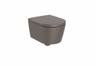 Misa WC Závěsná Roca Inspira Rimless Compacto 37x48 cm cafe