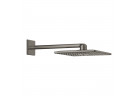 Horná sprcha štvorcová s ramenom nastenným Grohe Rainshower 310 SmartActive Cube, brushed hard graphite
