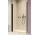 Časť ľavé dverí prysznicowych do niky Radaway Nes 8 Black DWD 35, grafitové sklo, 35x200cm, čierna profil