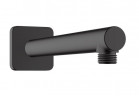 Rameno sprchové Hansgrohe Vernis Shape, 24 cm, nástenné - čierna matnéný