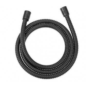 Hadica sprchový Deante, 150cm, anty-twist, čierna