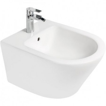 Závesné wc wc Oltens Jog 52x36 cm - biela