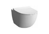 Sedátko WC Vitra Sento, s pozvoľným sklápaním, 45x37cm, szybkie wypinanie, biela