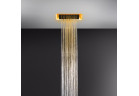 Objímku wykończeniowa Gessi Afilo do systemu prysznicowego 300x300 mm - Matte Black