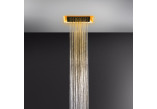 Objímku wykończeniowa Gessi Afilo do systemu prysznicowego 300x300 mm - Brushed Brass PVD