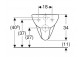 Geberit Selnova Premium misa WC Závěsná Rimfree biela 