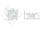 Rohová vaňa Sanplast Prestige III akrylátová 140x140 cm, symetrická - biela