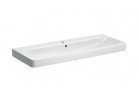 Geberit Smyle Square Umývadlo, 120cm, z prepadom, s otvorom pre batériu