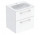 Geberit Selnova Square Súprava szafki pod umywalkę, z dwiema szufladami, 60x65.2x50.2cm, biely, z umywalką meblową, cienki rant, z prepadom, s otvorom pre batériu
