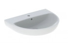 Geberit Selnova Umývadlo, 65cm, z prepadom, s otvorom pre batériu