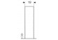 Geberit Selnova Stĺp, B19cm, H70cm, T17cm