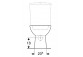Geberit Selnova Na postavení misa WC do spłuczki nasadzanej, lievikový, B36cm, H39cm, T67cm, odtok vodorovný