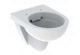 Geberit Selnova Compact Závěsná misa WC, lievikový, 35.5x48cm, skrátené, Rimfree