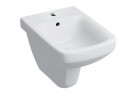 Geberit Selnova Square Závesný bidet, 35x53cm, z prepadom, s otvorom pre batériu