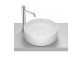 TERRA Umývadlo na postavenie na dosku okrúhla 39 cm Fineceramic® CZARNY MAT