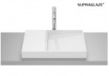 HORIZON Umývadlo na postavenie na dosku DASH 60x38 cm biely lesklá Supraglaze®