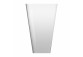 Umývadlo voľne stojaca OMNIRES PARMA M+ , 55 x 43 cm - biely / čierna lesklá