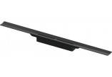 Profil sprchový Tece Drainprofile S povrchom PVD, brúsená oceľ 900 mm, vo farbe čierne