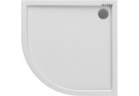 Oltens Superior sprchová vanička pravouhlý 140x80 cm akrylátové - biely