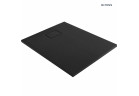 Oltens Bergytan sprchová vanička pravouhlý 100x80 cm RockSurface - čierna 