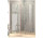 Pevná bočná stena Huppe Xtensa pure 900 do Walk-In dverí suwanych 1-częściowych s pevným segmentom, sklo číre Anti-Plaque, profil Black Edition 