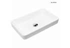 Oltens Fossa umývadlo 55x34 cm na dosku S povrchom SmartClean - biela