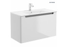 Oltens Jog umývadlo 81x39 cm nábytková obdĺžniková - biela 