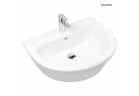 Oltens Jog umývadlo 61x49 cm Závěsná S povrchom SmartClean - biela 