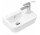 Oltens Vernal umývadlo 37x24,5 cm cm Závěsná pravé S povrchom SmartClean - biela