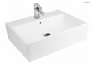 Oltens Hyls umývadlo 58,5x44 cm na dosku obdĺžniková S povrchom SmartClean - biela