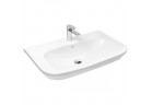 Oltens Gulfoss umývadlo 80x46 cm na dosku częściowo Zápustné S povrchom SmartClean - biela