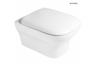 Oltens Gulfoss misa WC Závěsná PureRim S povrchom SmartClean - biela
