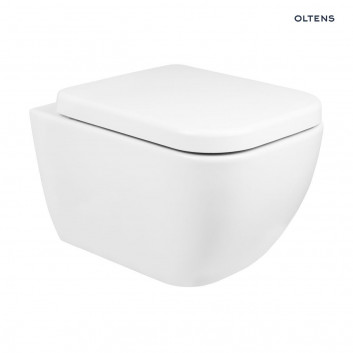 Súprava Oltens Vernal misa WC Závěsná PureRim S povrchom SmartClean s pozvoľným sklápaním sedadlo