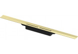 Rošt profilu prysznicowego TECEdrainprofile, farebná povlak PVD, 1000mm, zlatý optyczny szczotkowany