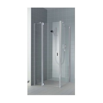 Drzwi prysznicowe Kermi Raya 75 cm, wahadłowe 1-skrzydłowe z polem stałym, wersja prawa- sanitbuy.pl