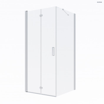 Oltens Trana Štvorcový sprchovací kút 80x80 cm dverí otwierane