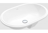 Umývadlo pod dosku - Villeroy & Boch/Architectura, 570 x 375 x 175 mm, Weiss Alpin CeramicPlus, z prepadom