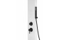 Panel sprchový Corsan Alto A017 gwiezdna szarość s výtokovým ramenom