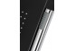 Panel sprchový Corsan Alto čierna z čierne wykończeniem i osvetelním LED